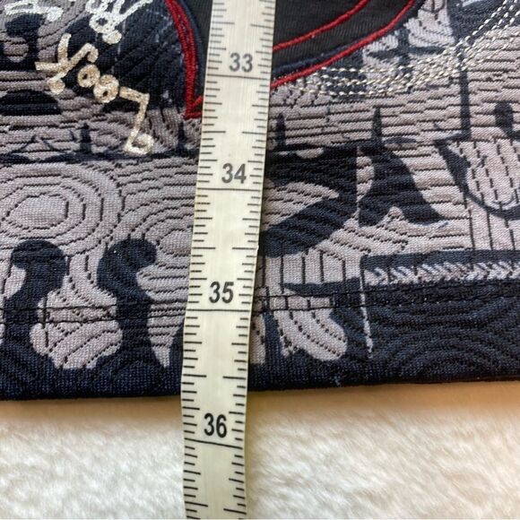 Desigual Gray and Black Geo Design Sleeveless Dress - Picture 12 of 12